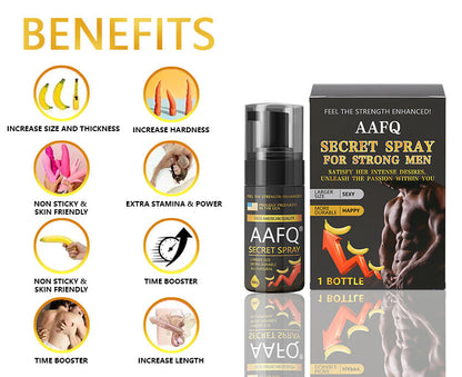AAFQ® titkos spray erős férfiaknak 【⏰Korlátozott ideig 50% kedvezménnyel csak 3 napig, plusz vásárol egyet, az első 200 embernek ingyenes】